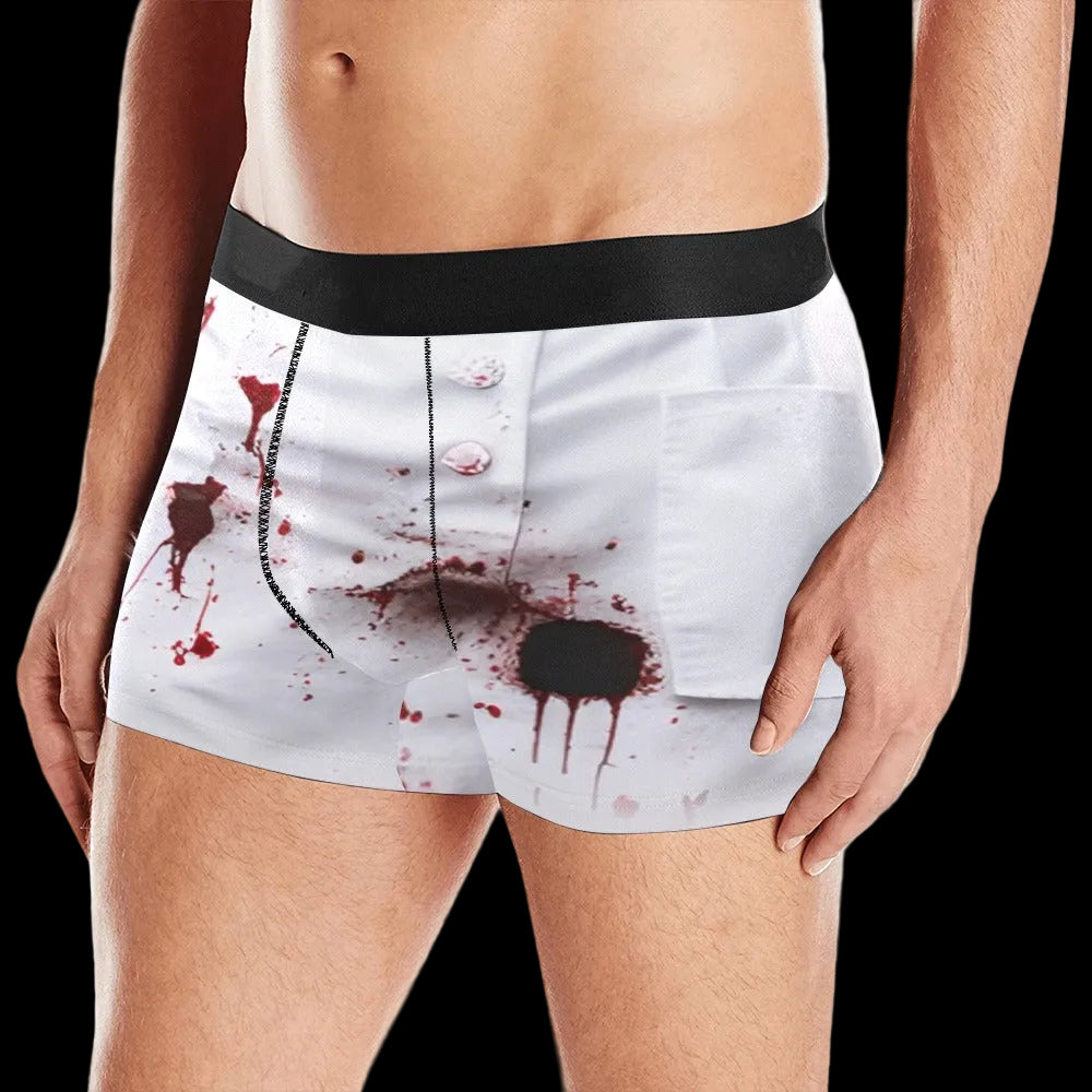 Blood Splatter Boxer Brief Boxers
