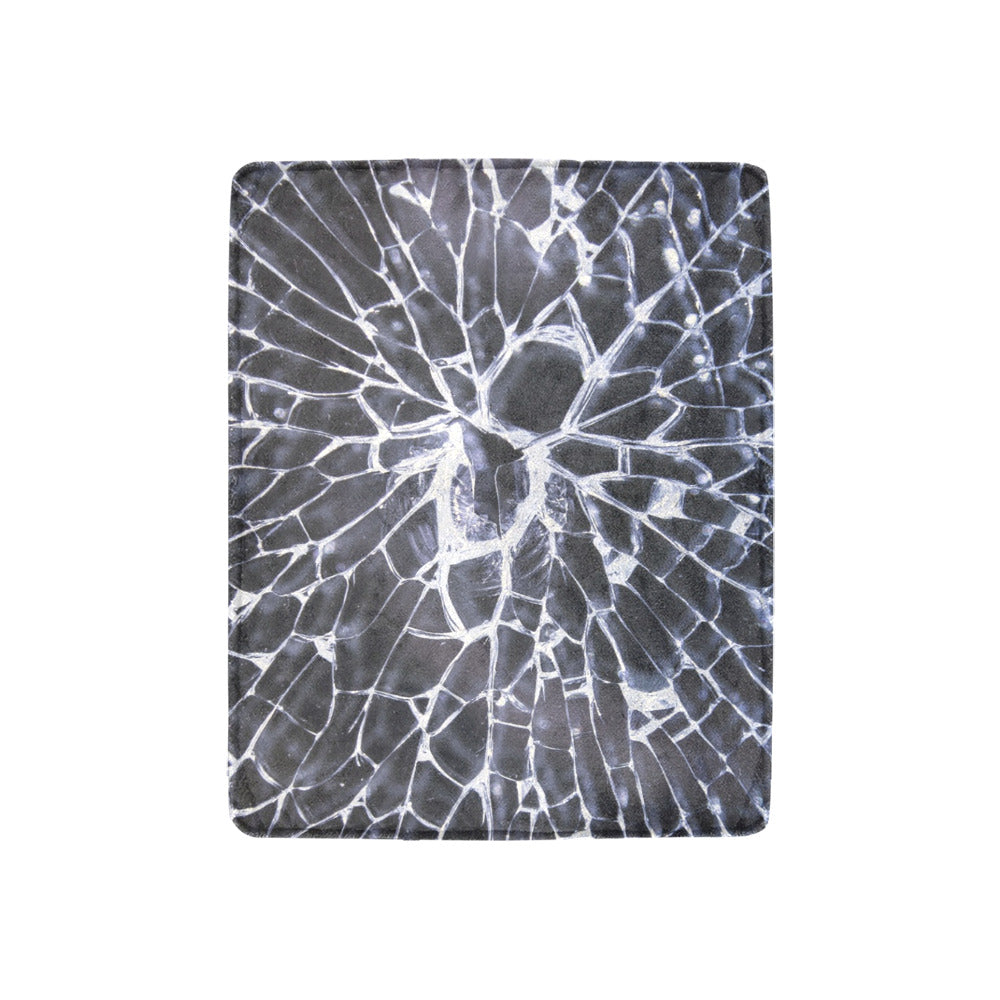Shattered Glass Throw Blanket