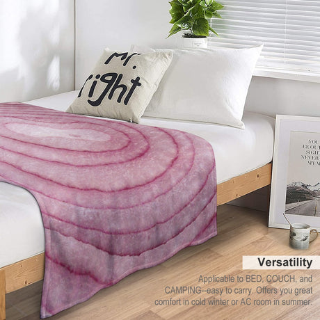 Onion Throw Blanket – Funny Food Home Decor