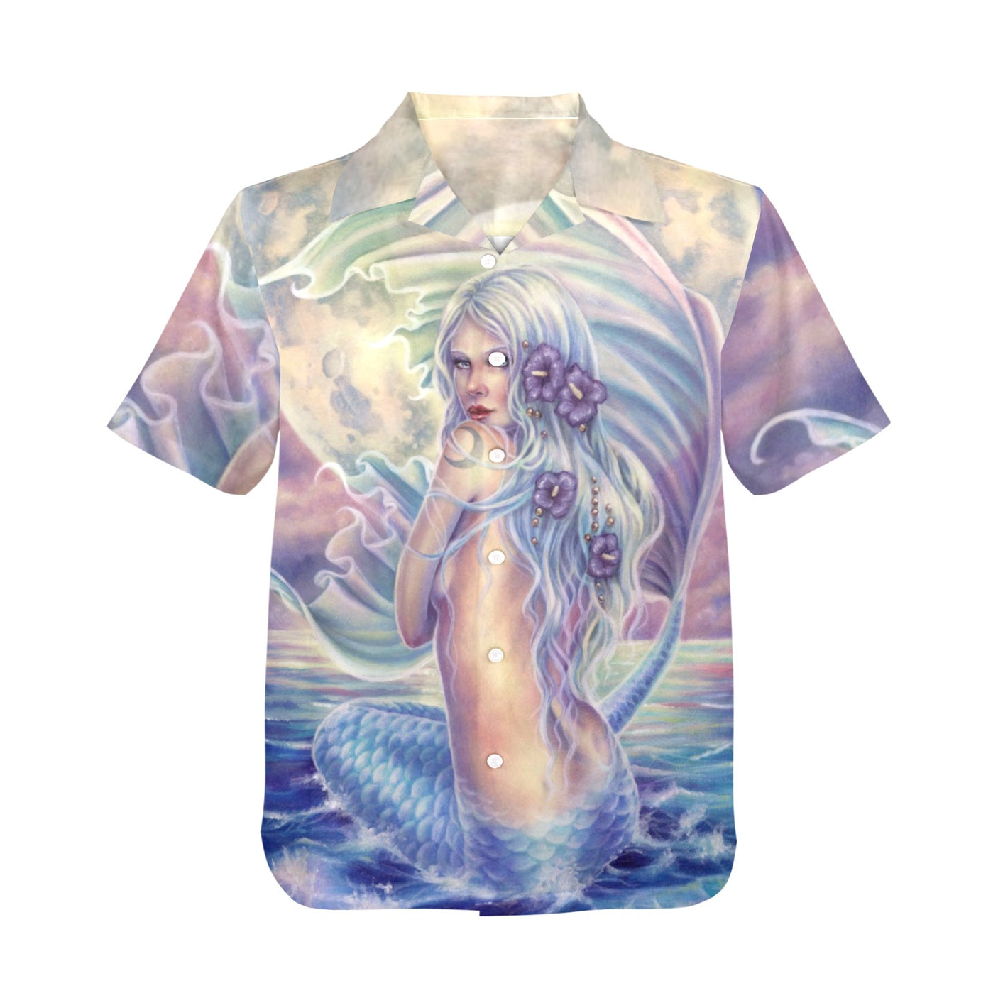 Selina Fenech Mermaid Moon Hawaiian Shirt