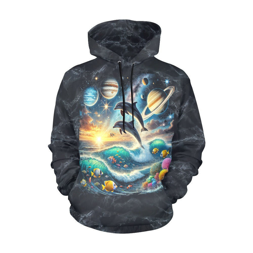 Space Dolphin Hoodie