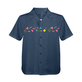 Arcade Floor Carpet Hawaiian Shirt | Button Up Down Shirt