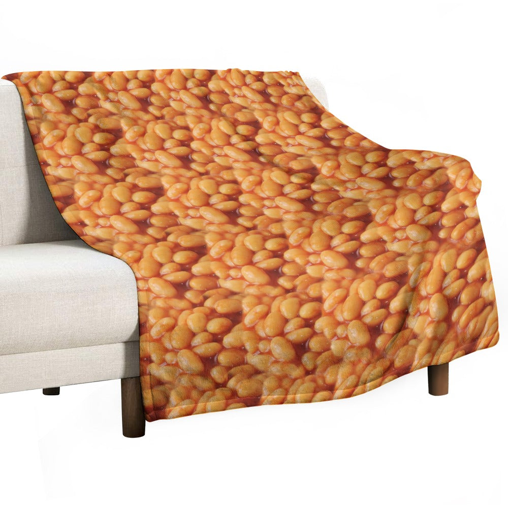 Baked Beans Throw Blanket