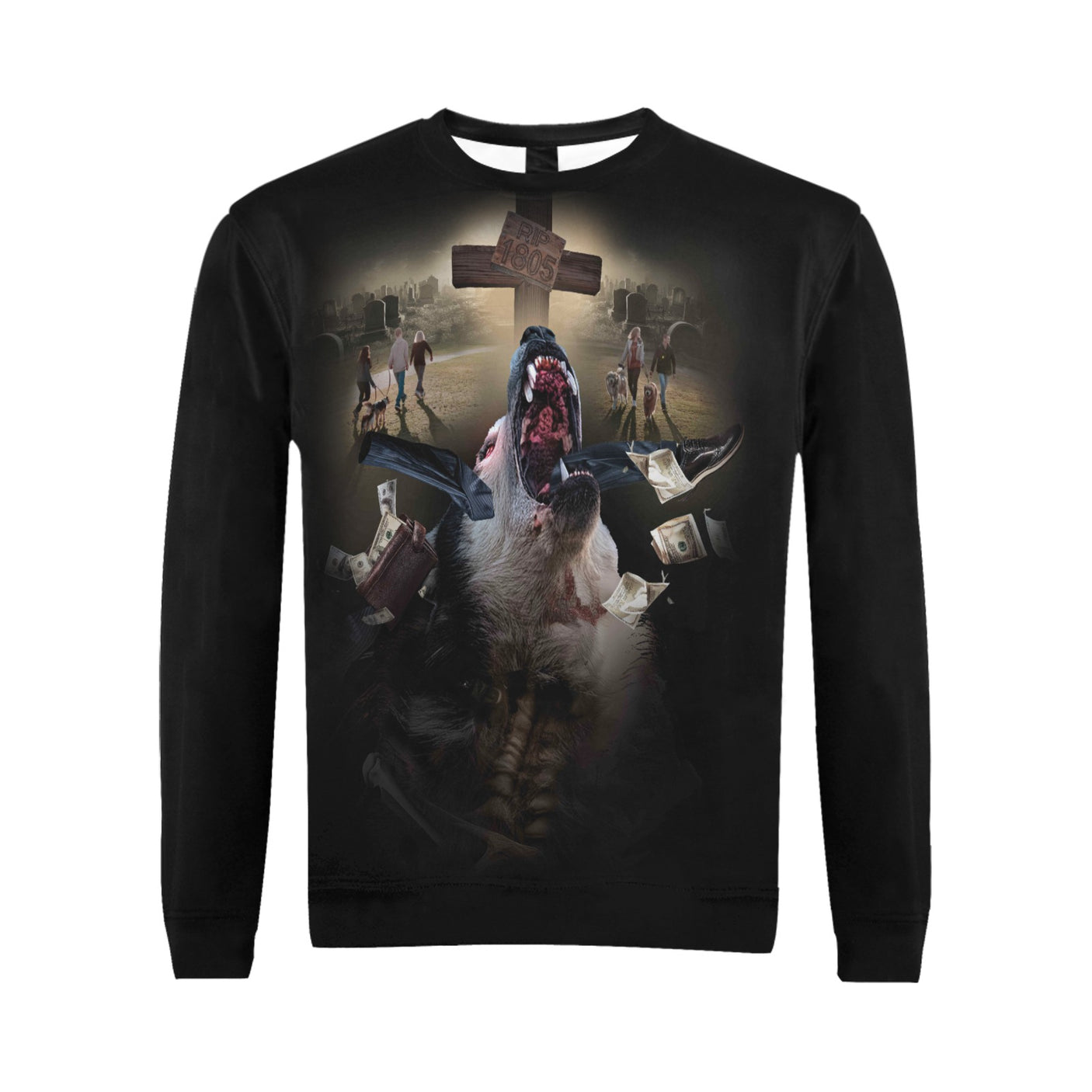 Skeleton Zombie Husky Sweater