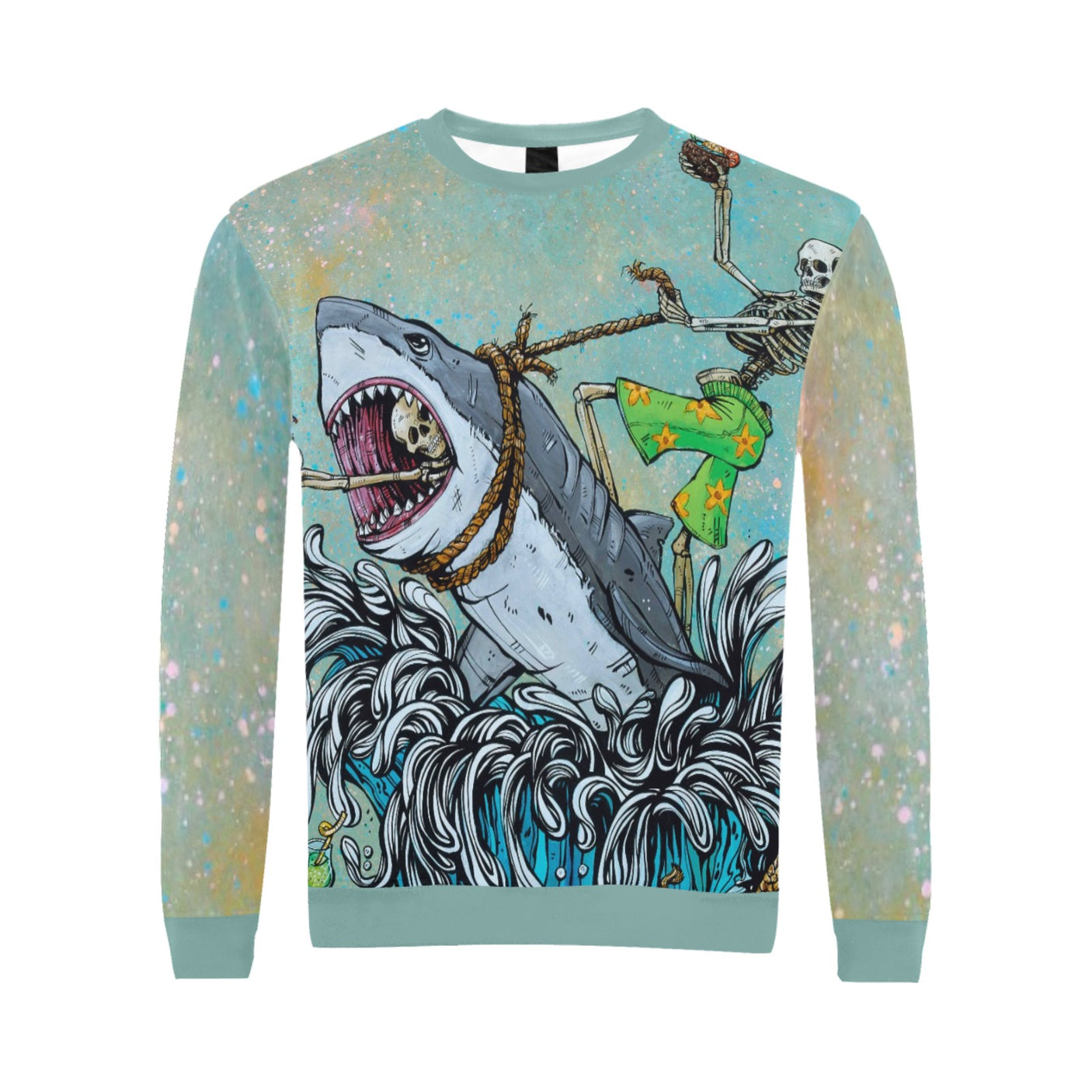 David Lozeau 'Great White Wave' Sweater