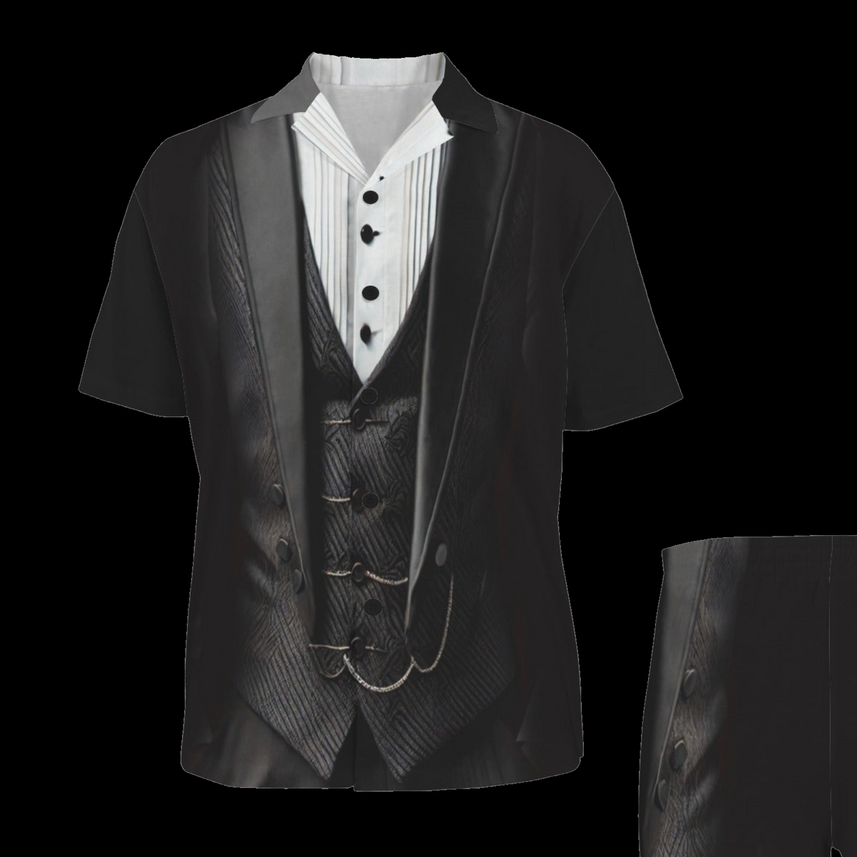 Haunted Butler Tuxedo Costume Pajama Set