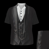 Haunted Butler Tuxedo Costume Pajama Set