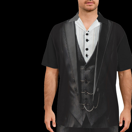 Haunted Butler Tuxedo Costume Pajama Set