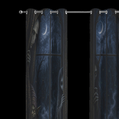 Curtain Creepers – Gothic Halloween Curtain Set