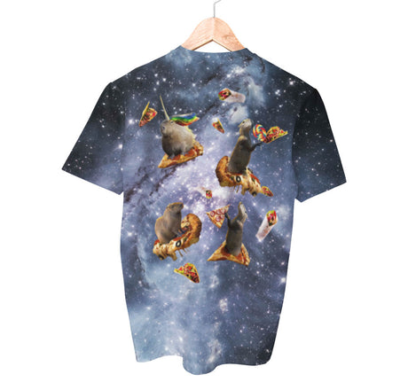 Weltraum Capybara Shirt | AOP 3D T-Shirts