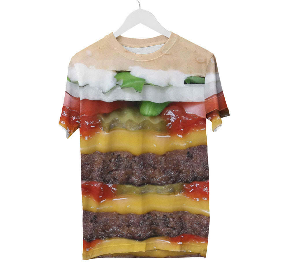 Burger Shirt | AOP 3D Tee Shirts