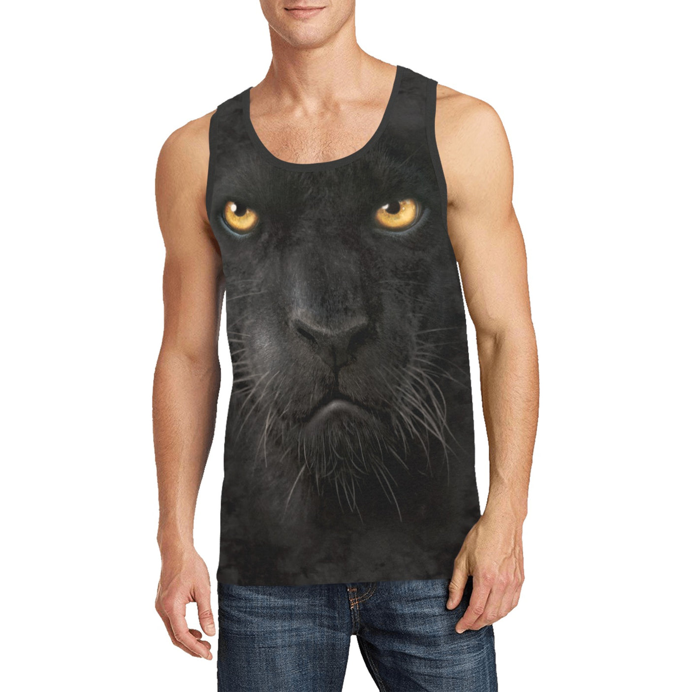 Panther Face Tank Top