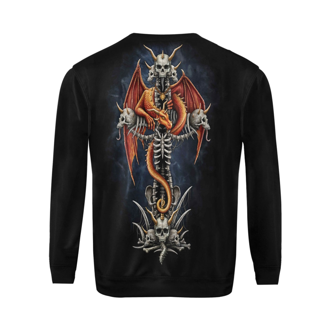 Dragons Cross, Sarah Richter Art Sweatshirt