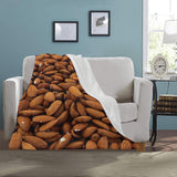 Almond Nut Throw Blanket