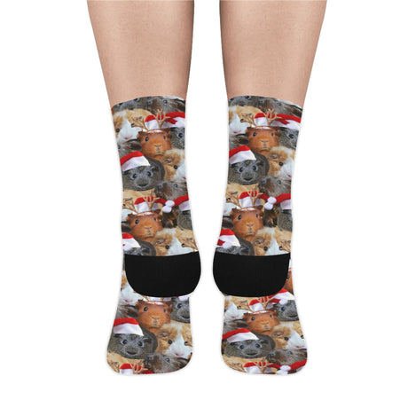 Christmas Guinea Pig Socks