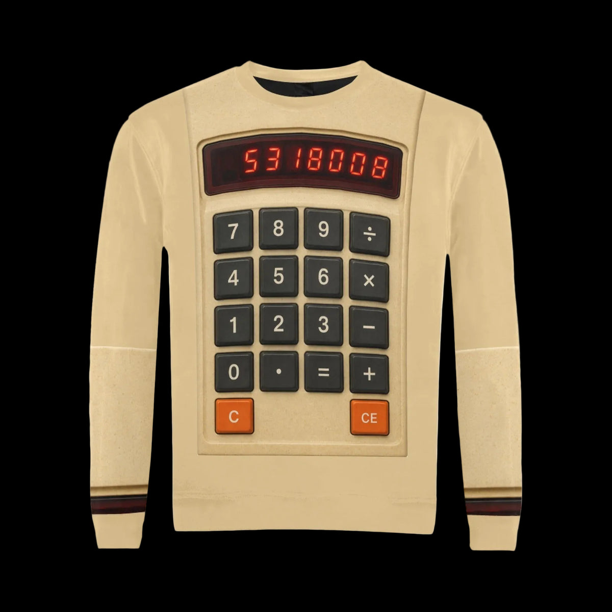 Retro Calculator 5318008 Costume Sweater