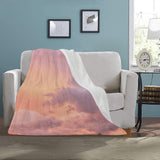 Cloud Sunset Throw Blanket