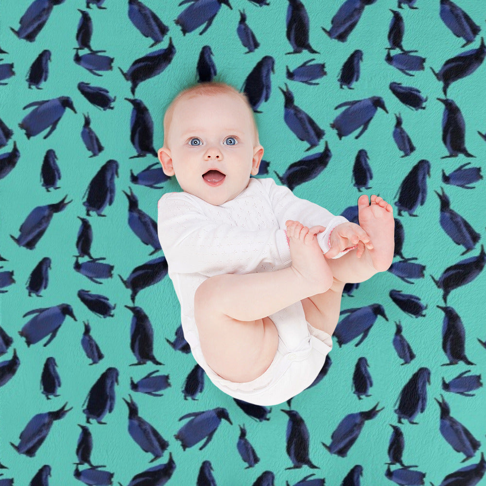 Penguin Throw Blanket