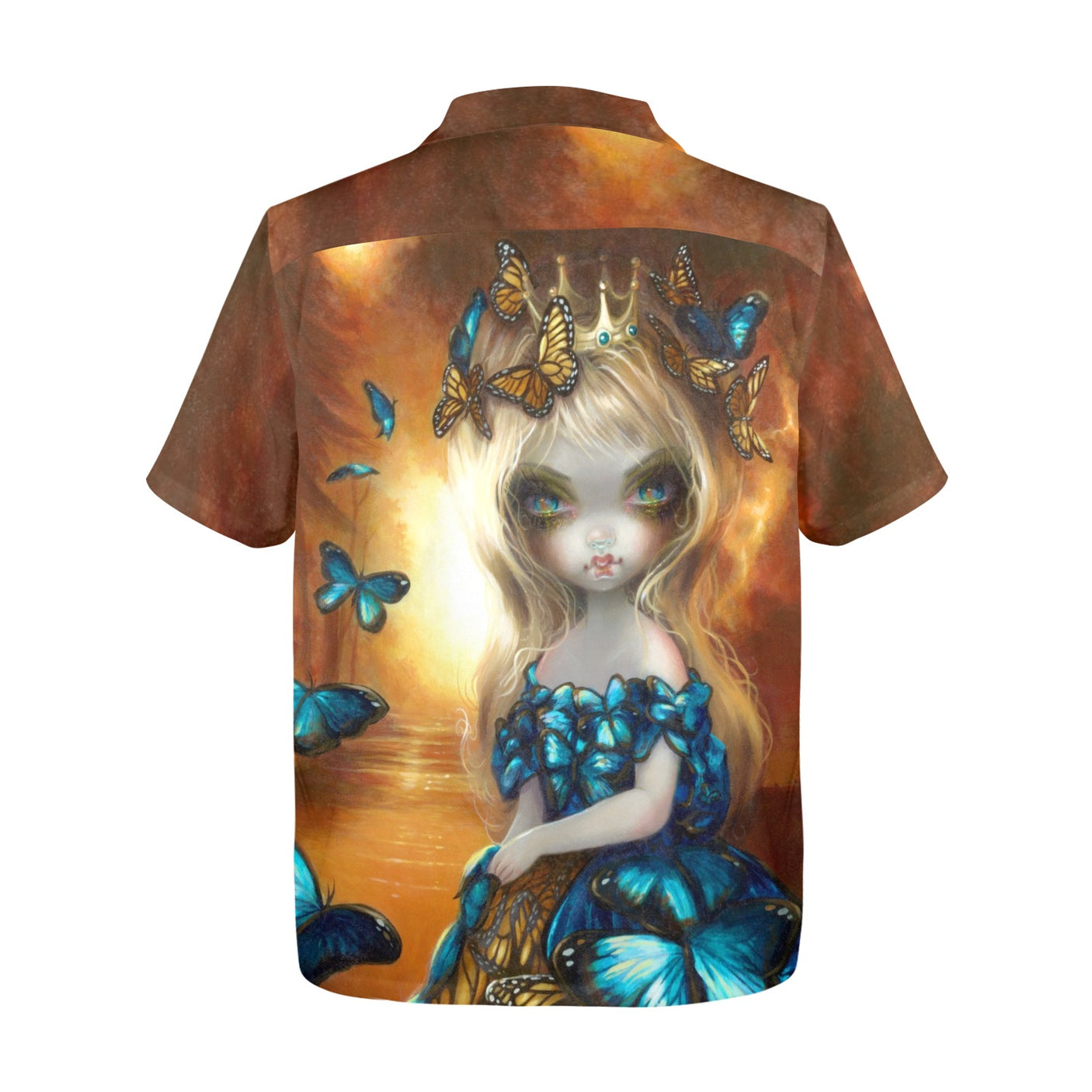 Jasmine Becket-Griffith 'Monarch' Hawaiian Shirt