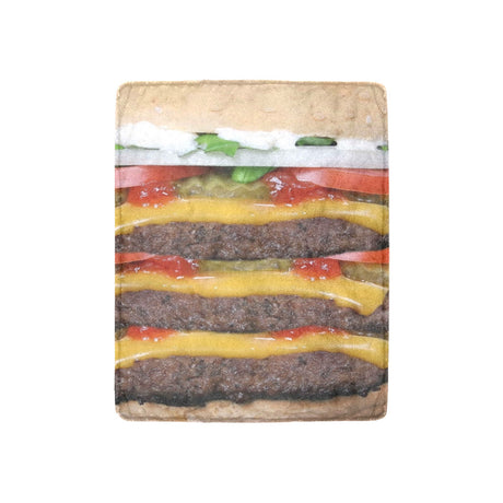 Burger Throw Blanket