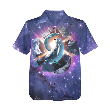 Yin Yang Dolphin Hawaiian Shirt