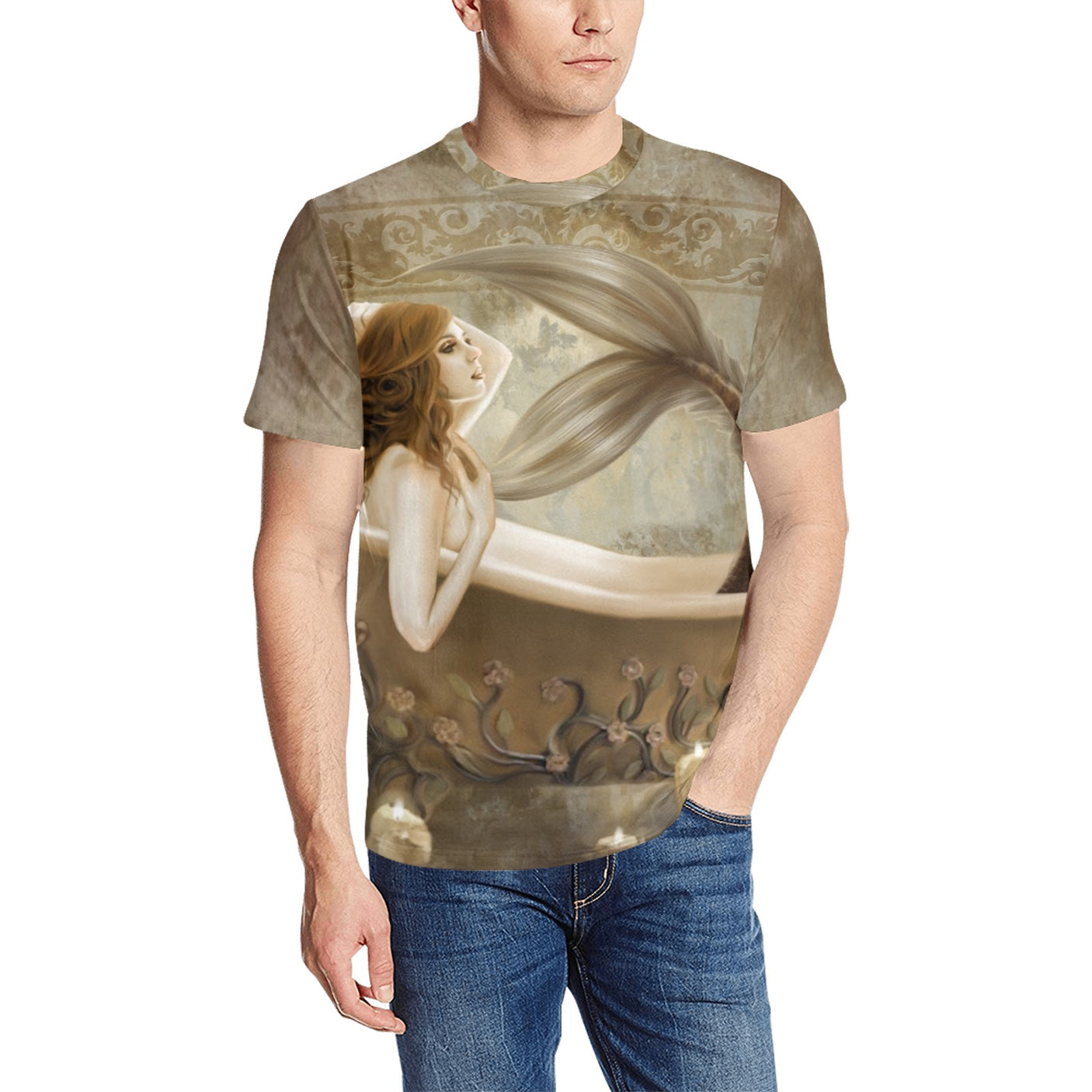 Selina Fenech Bath Mermaid Shirt