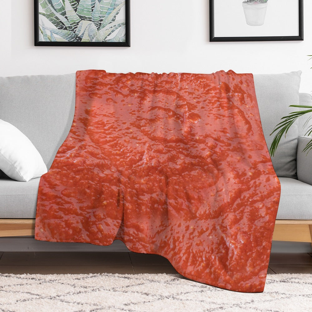 Tomato Soup Throw Blanket