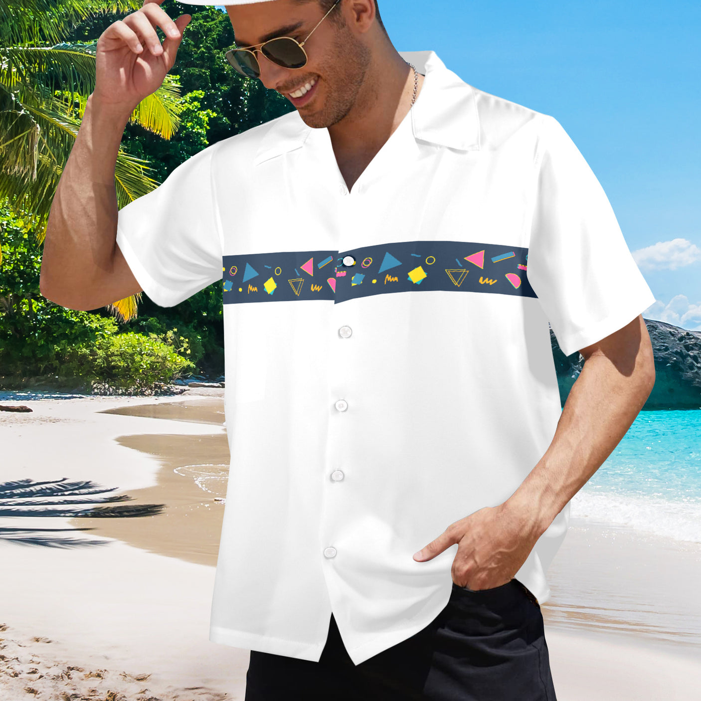 Arcade Floor Carpet Hawaiian Shirt | Button Up Down Shirt