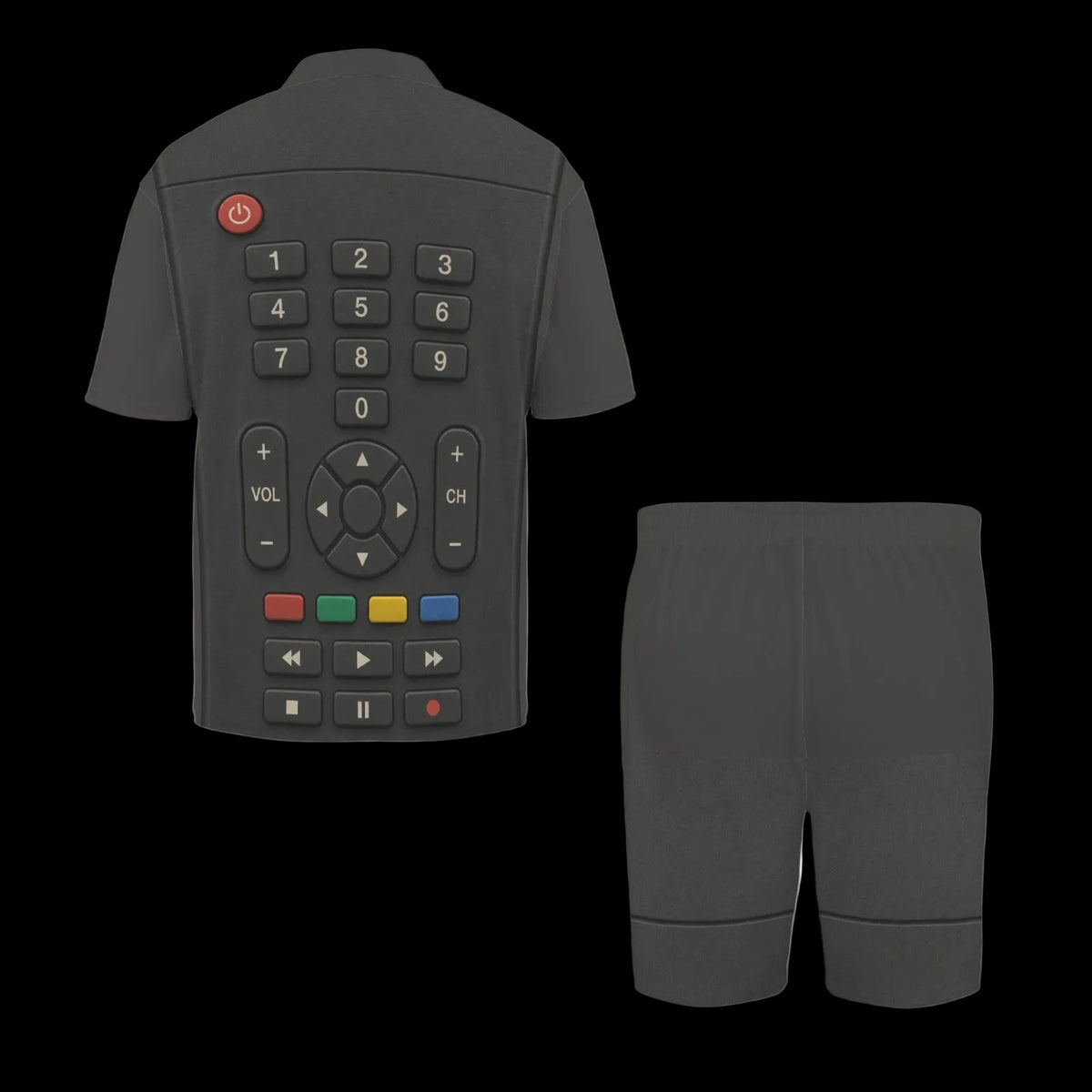 Retro TV Remote Costume Pajama Set