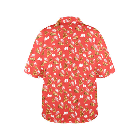 Pizza Women's Hawaiian Shirt