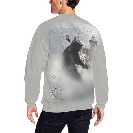 Black Cat Temple Sweater