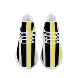Black and Yellow Running Shoes