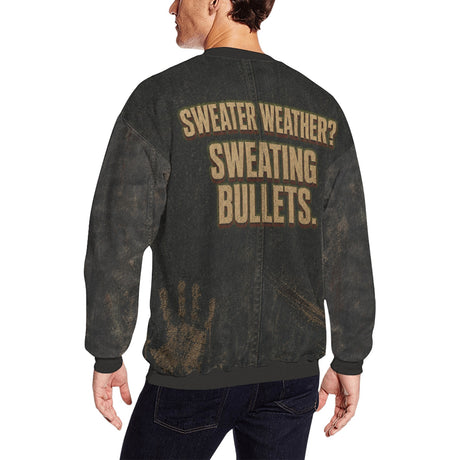 Sweating Bullets Axe Murderer Halloween Sweatshirt