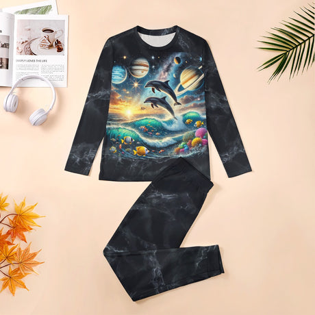 Space Dolphin Pajamas