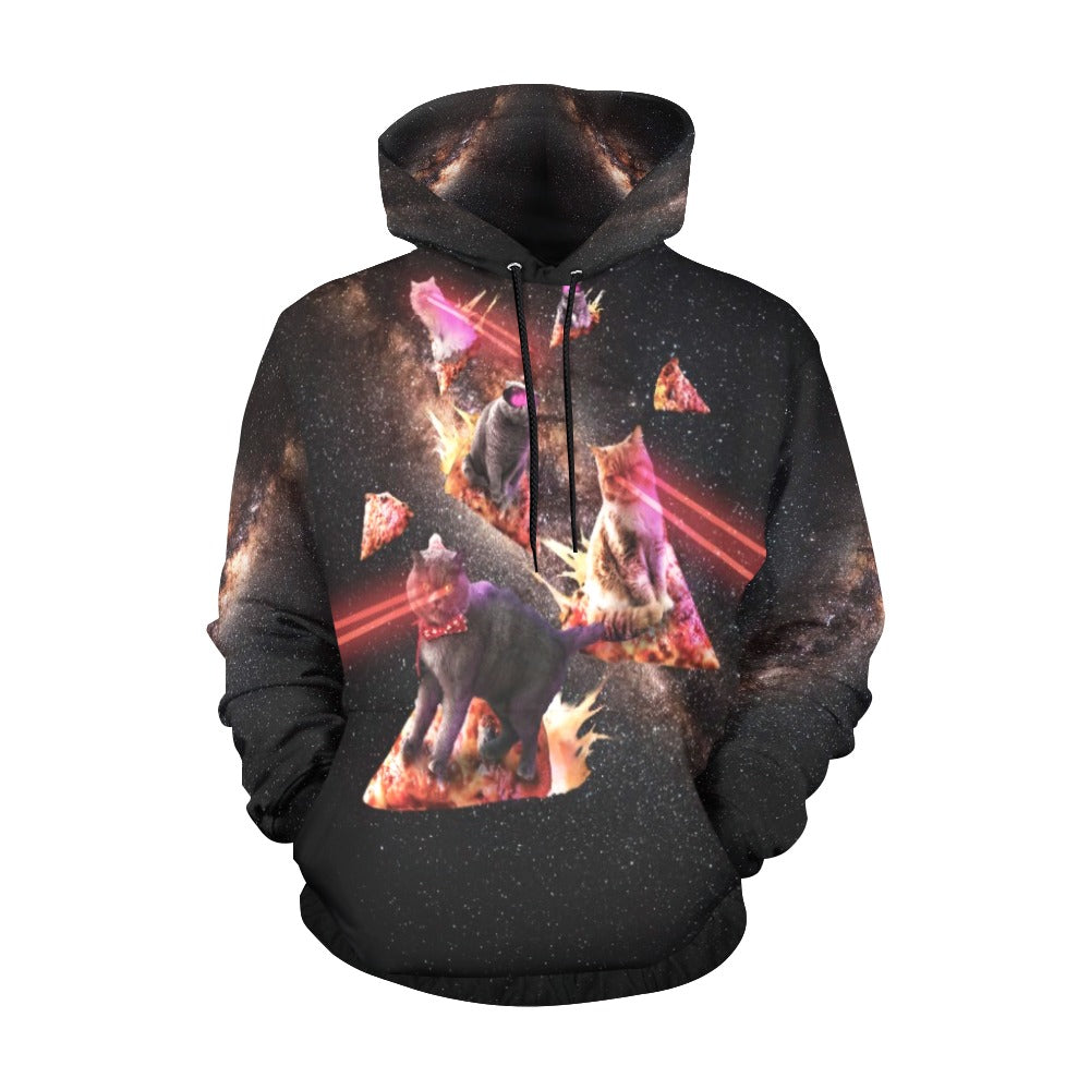 Space Pizza Cat Hoodie