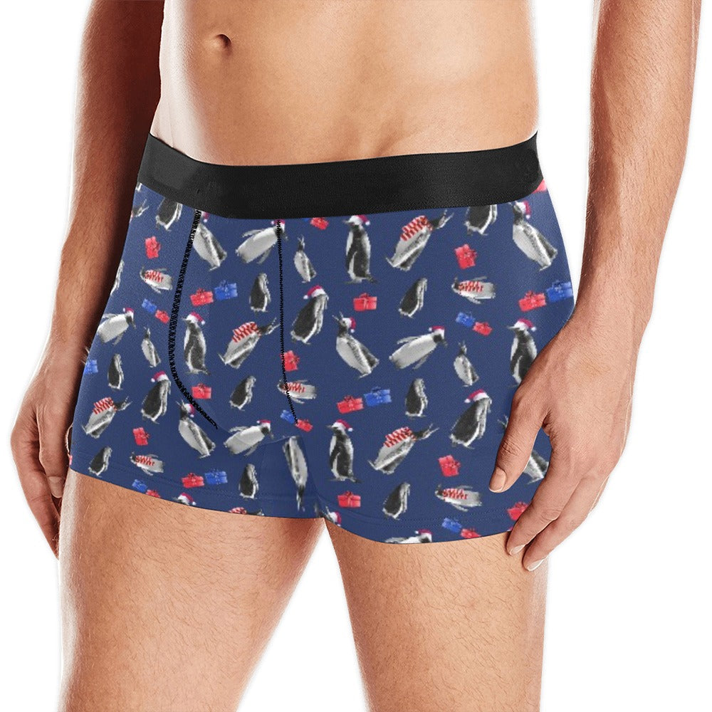 Christmas Penguin Boxer Brief Boxers