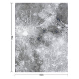 Moon Surface Throw Blanket