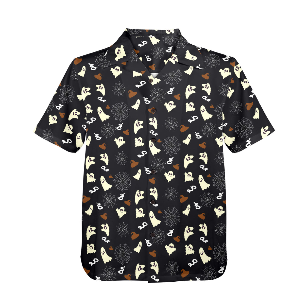 Ghost Halloween Hawaiian Shirt | Button Up Down Shirt