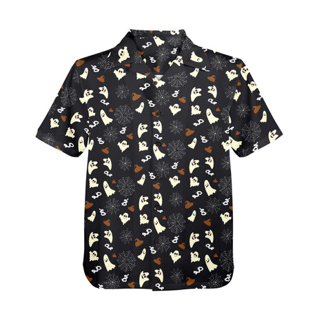 Ghost Halloween Hawaiian Shirt | Button Up Down Shirt