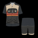 Cassette Tape Retro Costume Pajama Set
