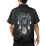 Sinister Wings, Sarah Richter Art Hawaiian Shirt