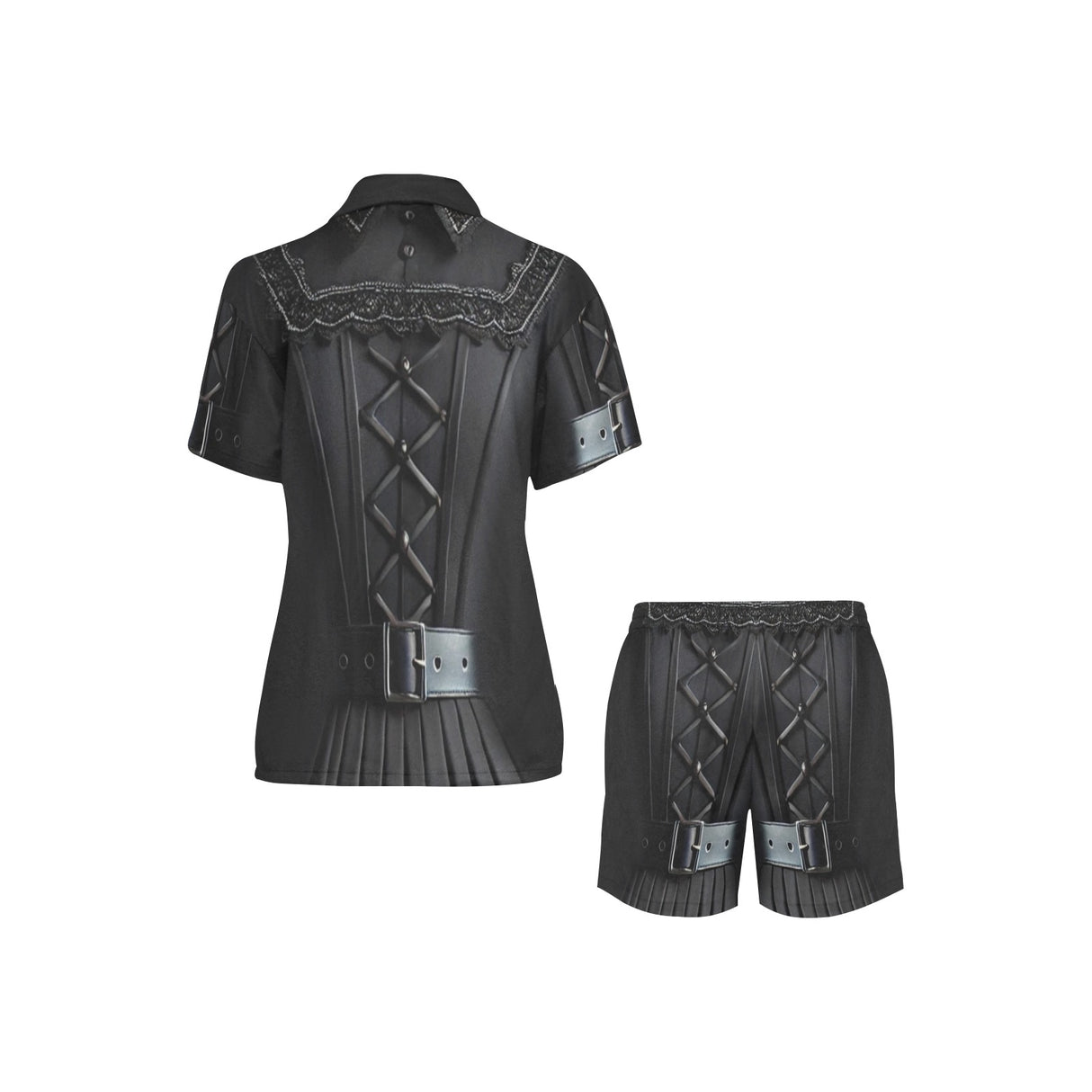 Midnight Huntress Witch Gothic Costume Pajama Set