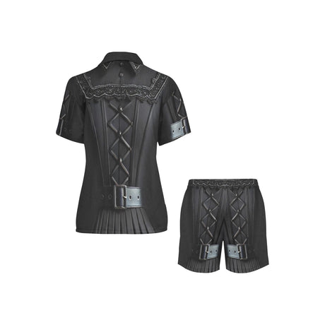 Midnight Huntress Witch Gothic Costume Pajama Set