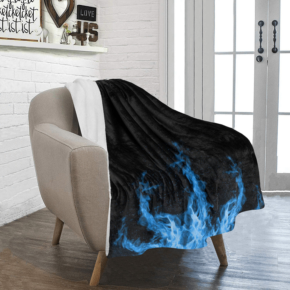 Cool Fire Throw Blanket