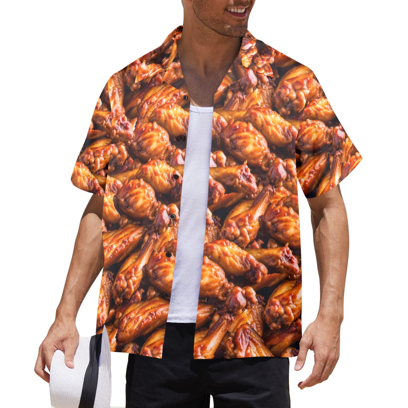 Chicken Wing Hawaiian Shirt