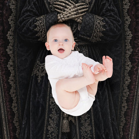 Undercover Undead – Gothic Horror Throw Blanket
