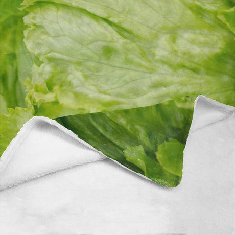 Lettuce Salad Throw Blanket