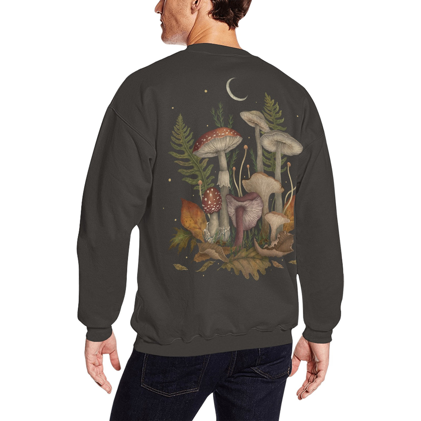 Episodic Drawing Autumn Mushrooms Sweater