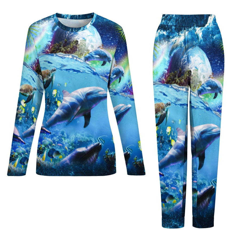 Galaxy Dolphin Pajamas