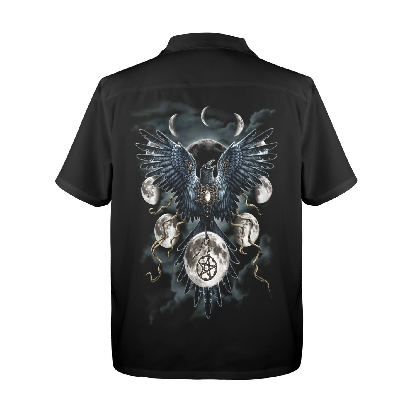 Sinister Wings, Sarah Richter Art Hawaiian Shirt